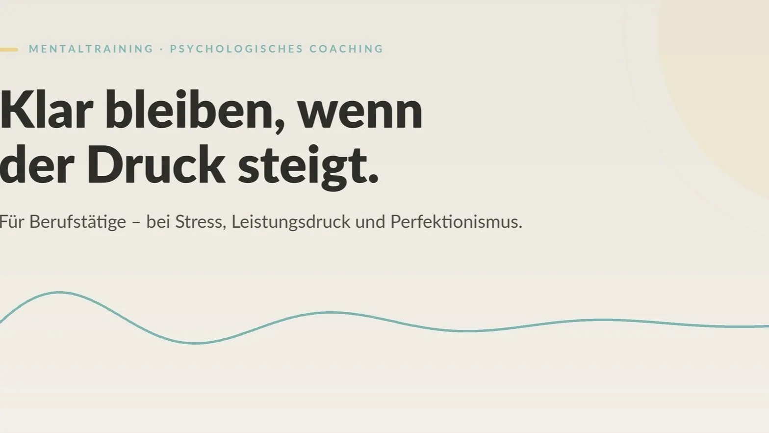 Mental stark unter Druck – Coaching für Berufstätige von Caroline Burrasch, M.Sc. Psychologie